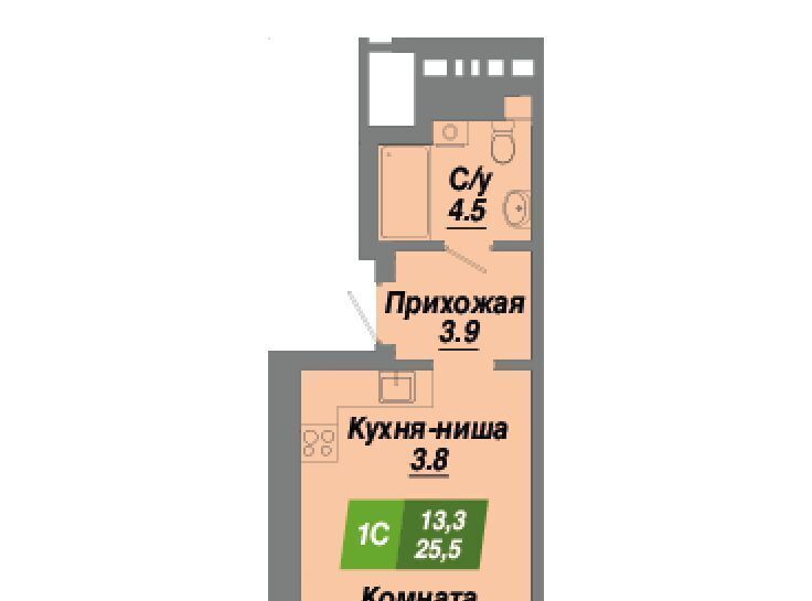 квартира г Новосибирск р-н Калининский Заельцовская Калининский квартал жилой комплекс фото 1