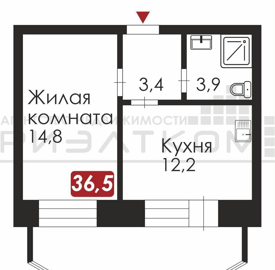 квартира г Благовещенск ул Партизанская 41 фото 5