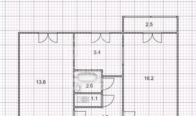 квартира р-н Людиновский г Людиново ул Московская 5 фото 19