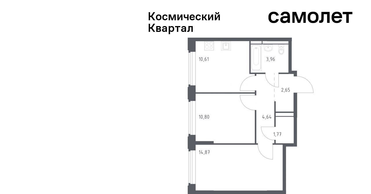 квартира г Королев мкр Юбилейный Щёлковская фото 1