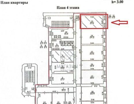 комната г Санкт-Петербург метро Выборгская Выборгская сторона наб Выборгская 35/1 округ Сампсониевское фото 11