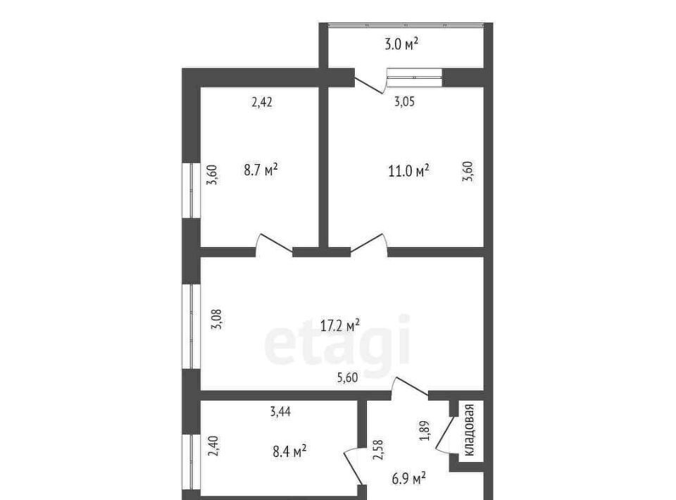 квартира г Азов ул Московская 61 Азовский район фото 2