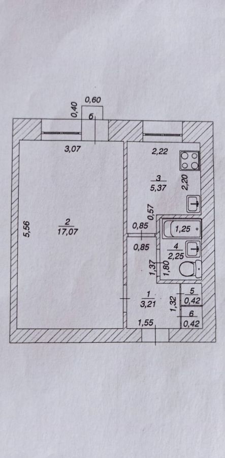 квартира г Димитровград пр-кт Ленина 39 фото 14