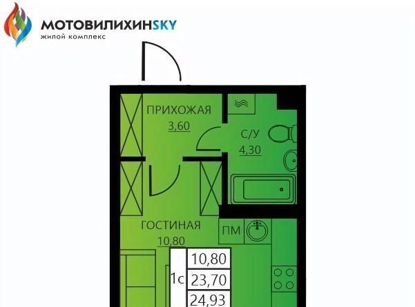 р-н Мотовилихинский ул Гашкова 56к/4 ЖК «МотовилихинSky» фото