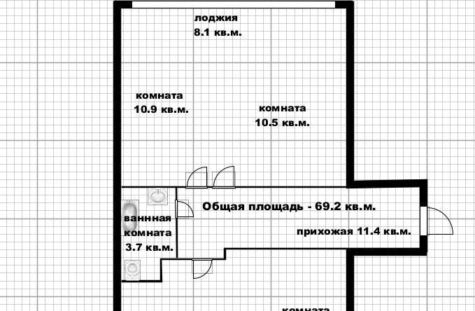 квартира г Уфа р-н Демский б-р Яркий фото 30