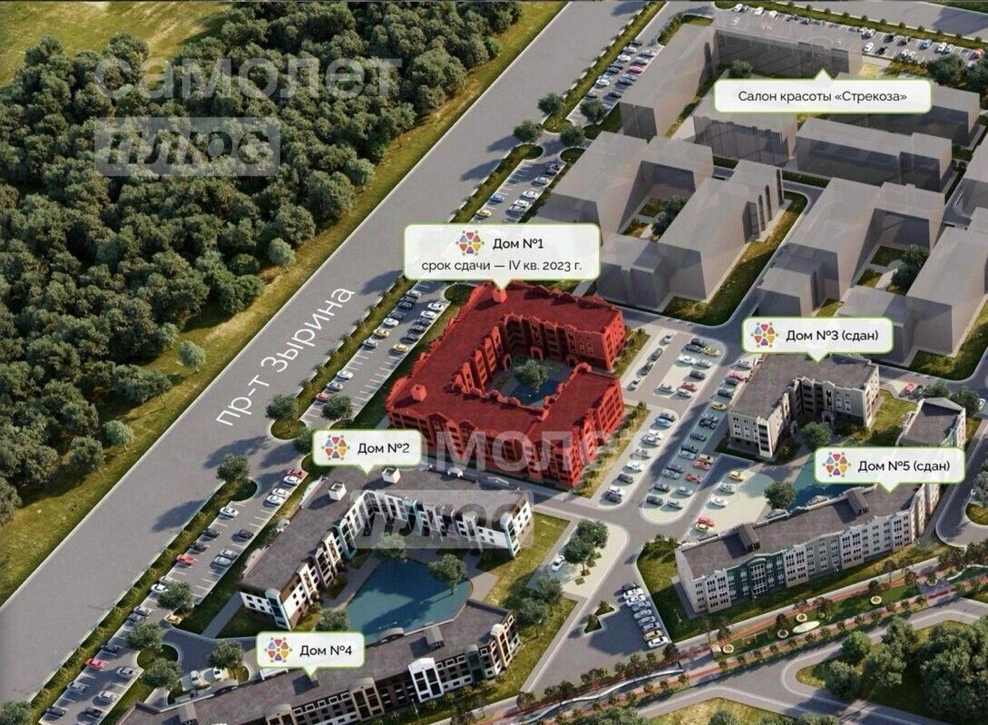 квартира г Ульяновск р-н Заволжский пр-кт Зырина 13 фото 18