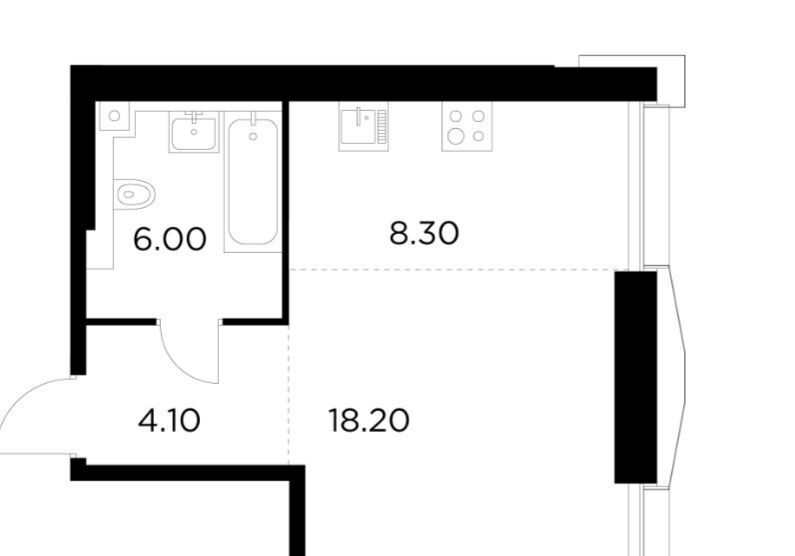 квартира г Москва метро Войковская ул Адмирала Макарова 2с/1 фото 2