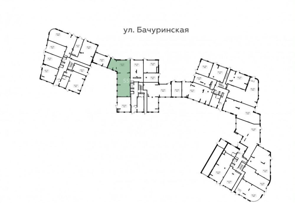 торговое помещение г Москва п Сосенское ЖК Скандинавия 1/3 метро Бульвар Адмирала Ушакова Новомосковский административный округ, 18. фото 2