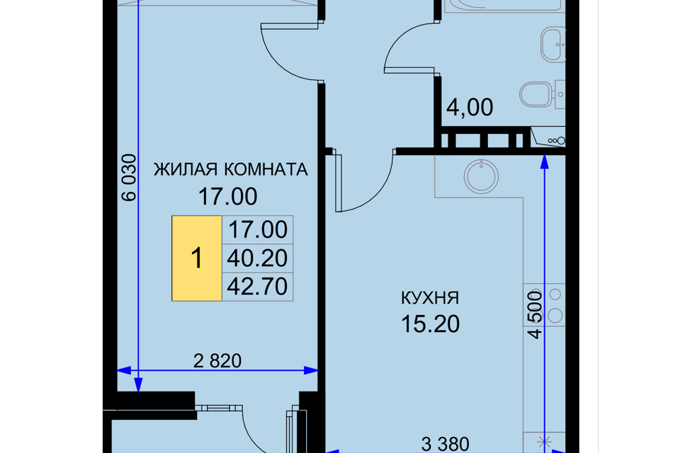 квартира р-н Динской п Южный ул Дозорная 3з фото 1