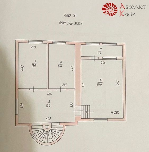 дом г Феодосия садово-потребительский кооператив Радуга, Апельсиновая ул., 26 фото 12