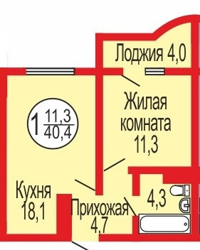 квартира г Оренбург ул Уральская 14 ЖК «Дубки» городской округ Оренбург фото 4