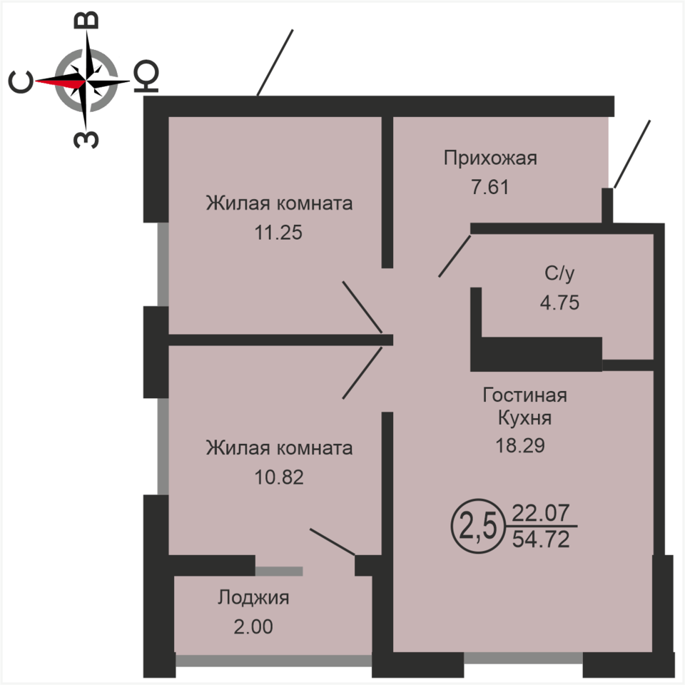 квартира г Оренбург ул Комсомольская 198/2 городской округ Оренбург фото 22