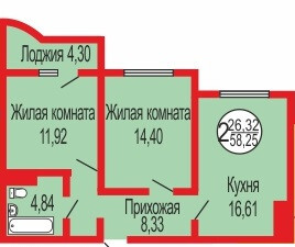 квартира г Оренбург ул Уральская 2/15 городской округ Оренбург фото 6