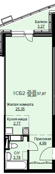 квартира г Щёлково микрорайон Соболевка, к 8, Щёлково городской округ фото 1