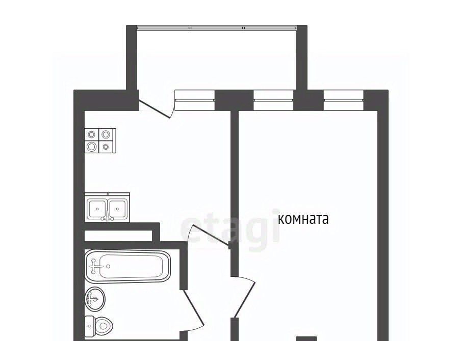 квартира г Нягань р-н мкр 3 19 фото 1