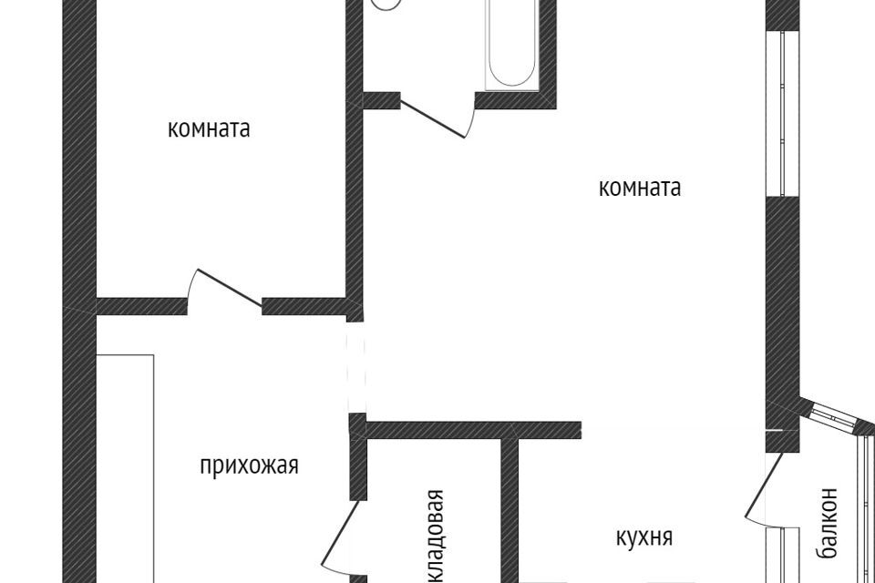 квартира г Сыктывкар ул Жакова 5 Сыктывкар городской округ фото 10