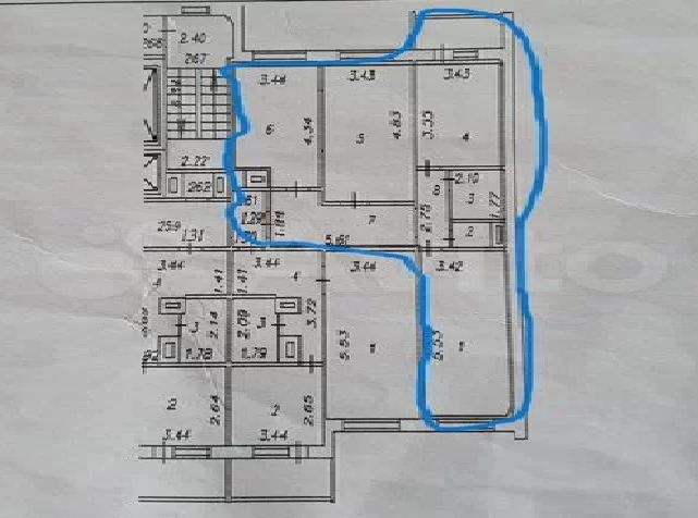 квартира г Иваново мкр Рождественский 4 Ивановский район фото 9