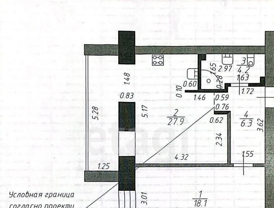 квартира г Казань Козья слобода ул Дружинная 4 фото 2