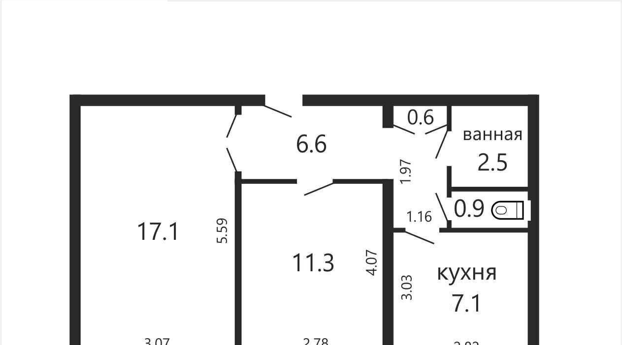 квартира г Уфа р-н Советский ул Джалиля Киекбаева 17 фото 14