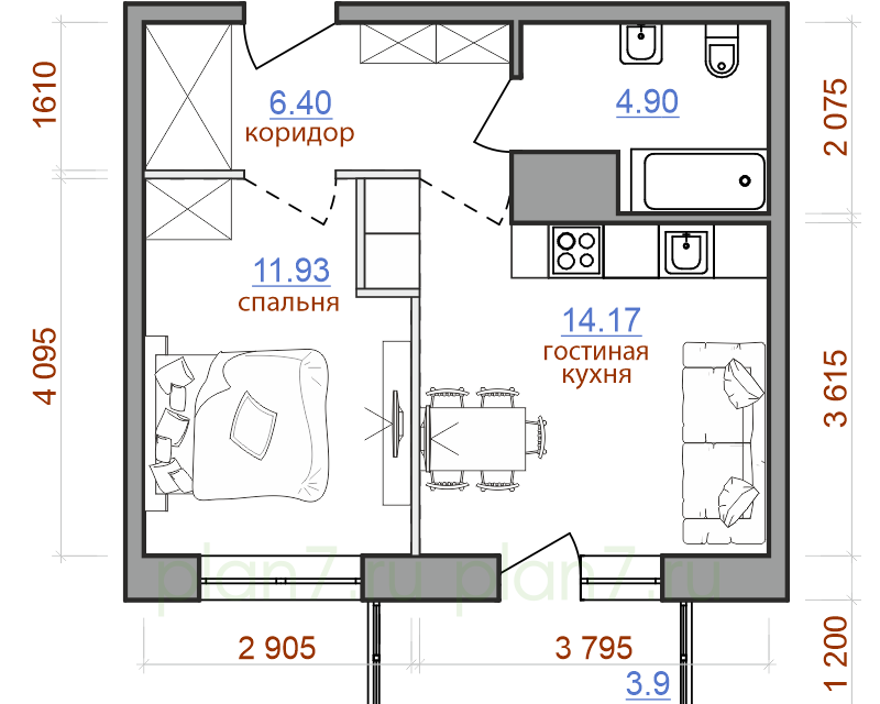 квартира г Иркутск Берёзовый Ново-Ленино, Иркутск городской округ фото 1