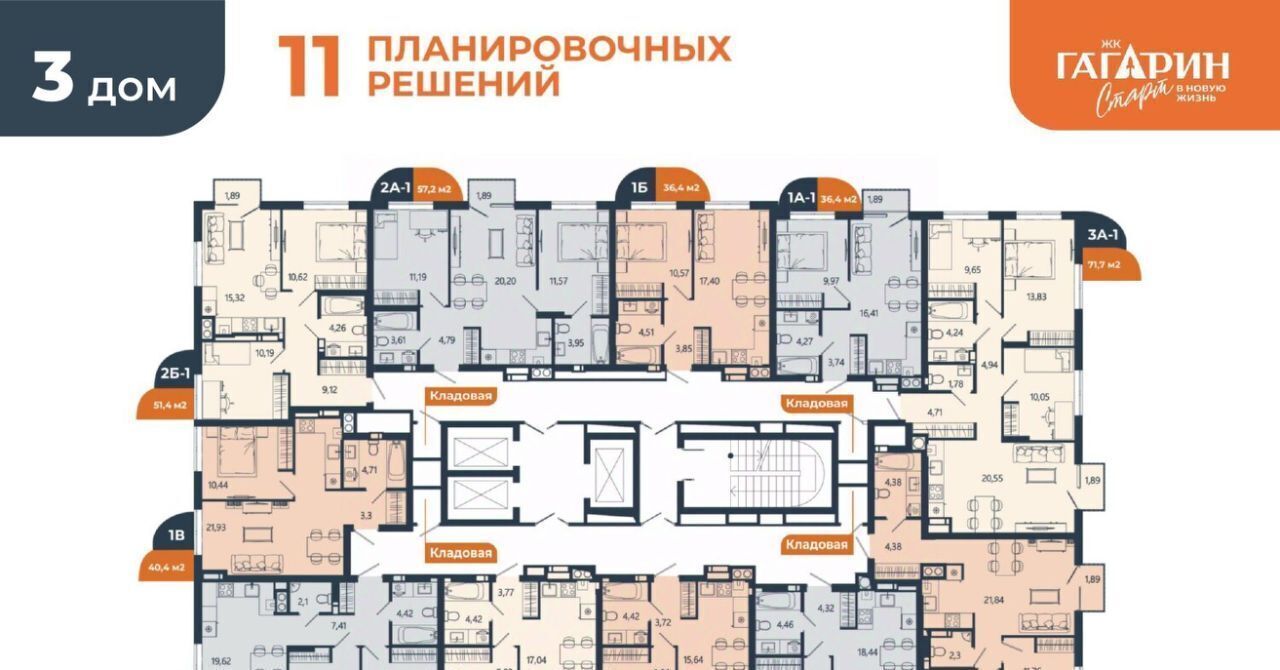 квартира г Астрахань р-н Советский Гагарин жилой комплекс фото 28