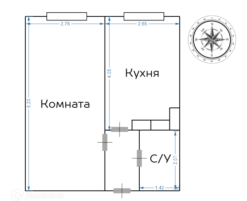 квартира г Москва аллея Берёзовая 19/1 Северо-Восточный административный округ, аллея фото 2