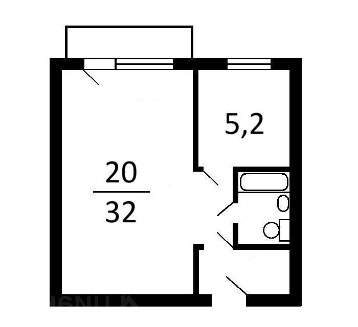 квартира г Москва метро Народное Ополчение наб Карамышевская 2/1 фото 17