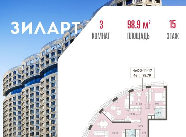 метро Автозаводская б-р Братьев Весниных 1 ЖК «ЗИЛАРТ» муниципальный округ Даниловский фото