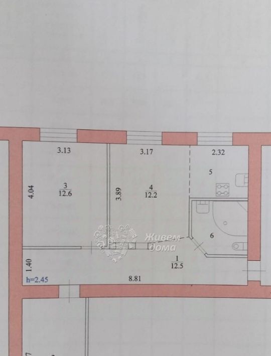 квартира г Волгоград р-н Тракторозаводский ул Гороховцев 30 фото 16