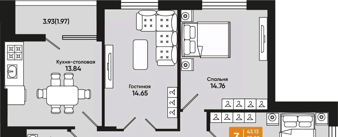 квартира г Батайск ул Комсомольская 131к/2 фото 1