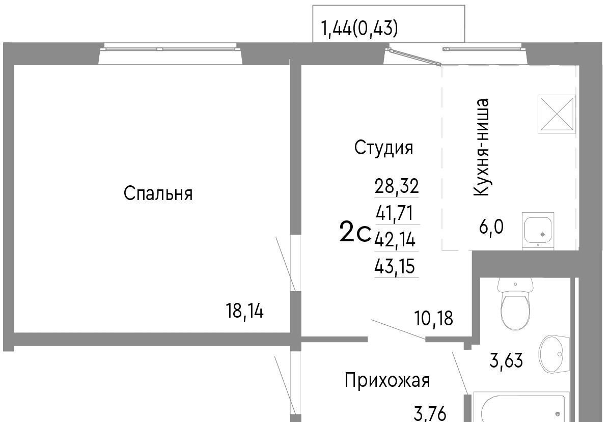 квартира г Челябинск р-н Советский ул Нефтебазовая 1 фото 1