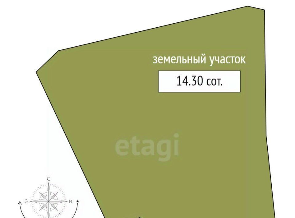 земля р-н Брянский с Толмачево ул Ромашина 15 пос, Снежское с фото 2