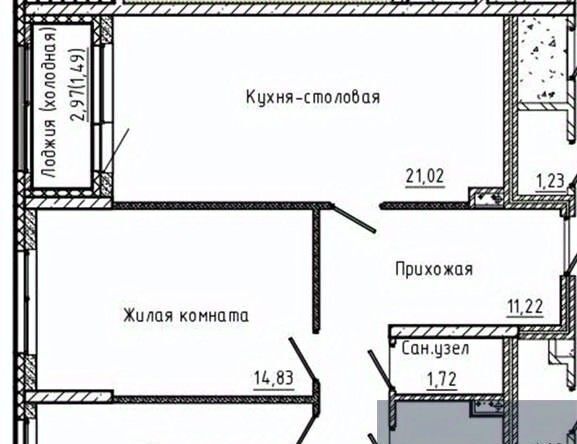 квартира г Воронеж р-н Центральный ул Ломоносова 116/1 фото 1