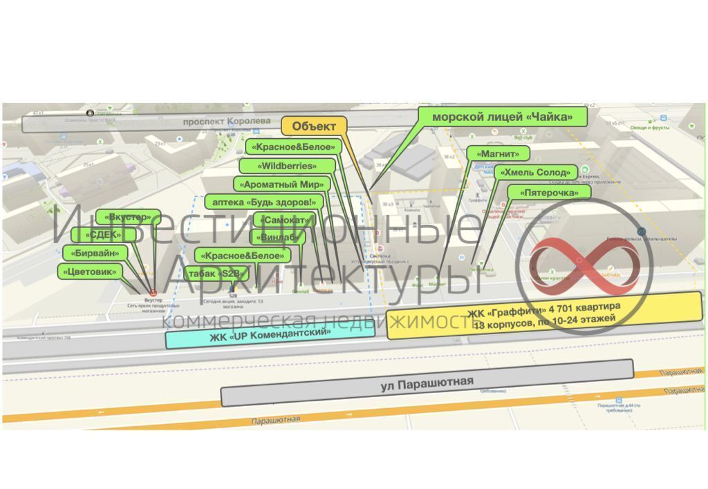 свободного назначения г Санкт-Петербург метро Комендантский Проспект ул Парашютная 38к/4 округ Юнтолово фото 3