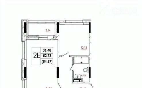 квартира г Воронеж р-н Левобережный ул Ленинградская 120б фото 1