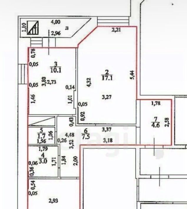 квартира г Ульяновск р-н Железнодорожный ул Кирова 6/2 фото 37