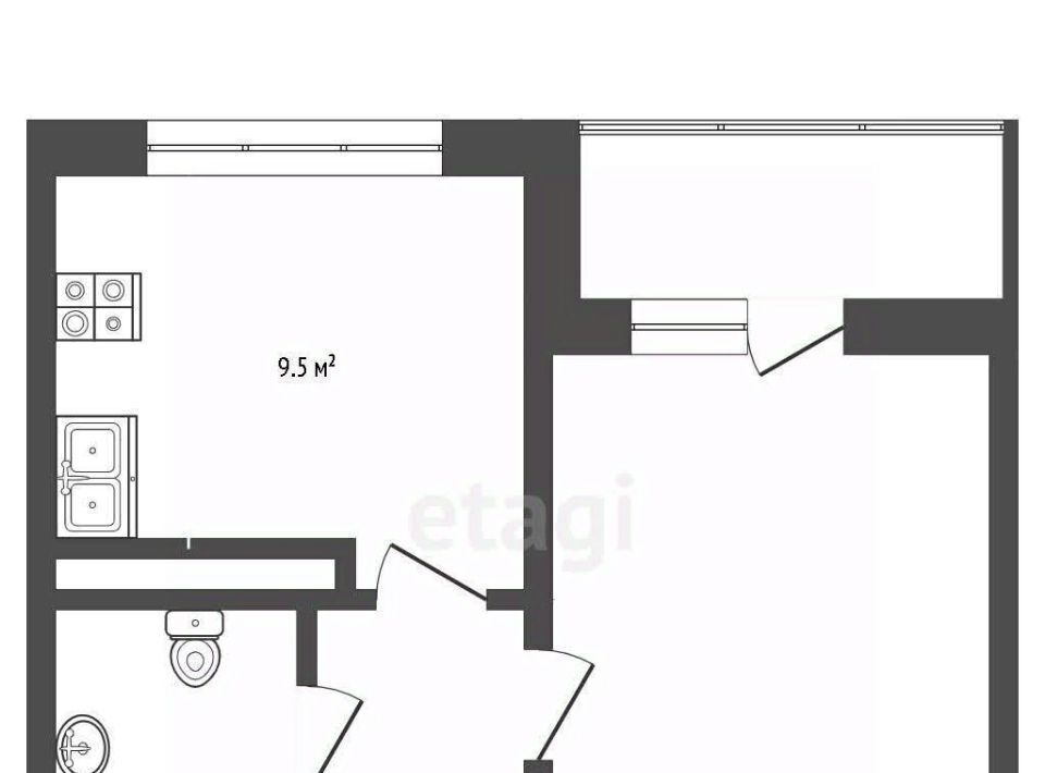 квартира г Ростов-на-Дону р-н Советский ул Еременко 110/2с 1 фото 2