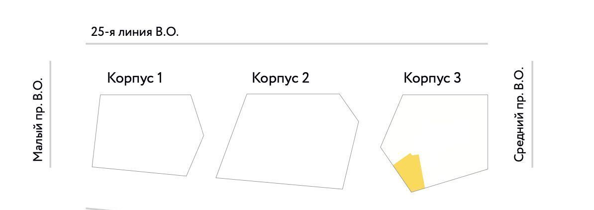 квартира г Санкт-Петербург метро Приморская апарт-комплекс NEXT просп. Средний Васильевского острова, 87к 3 фото 4