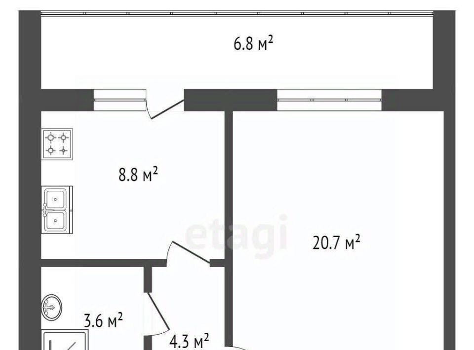 квартира г Пенза р-н Октябрьский проезд Рахманинова 3-й 3 фото 10