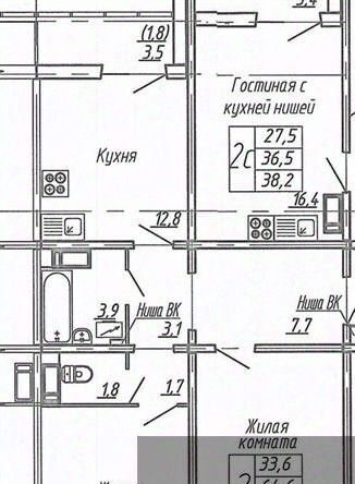 квартира г Воронеж р-н Центральный ул Шишкова 140б/6 фото 1