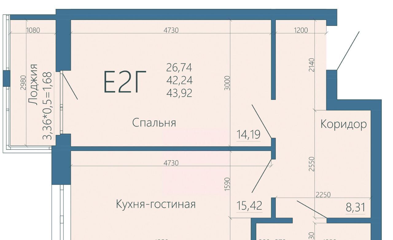 квартира г Ростов-на-Дону р-н Пролетарский Нахичевань ул 30-я линия 57а фото 1