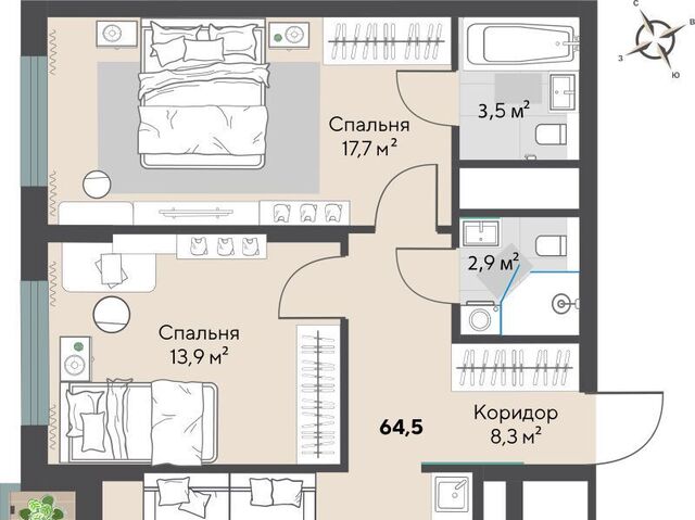 р-н Орджоникидзевский Эльмаш ЖК Изумрудный Бор Проспект Космонавтов, жилрайон фото