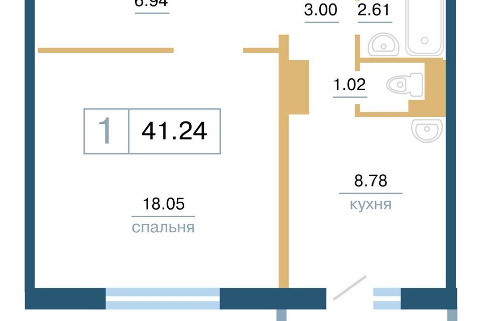 квартира г Красноярск р-н Советский городской округ Красноярск, Нанжуль-Солнечный фото 1