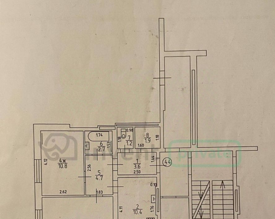 квартира г Калининград р-н Ленинградский ул Островского 15 фото 20