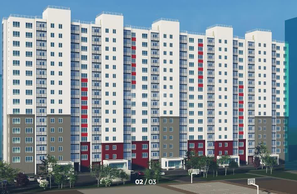 квартира г Кемерово р-н Заводский 55-й микрорайон ул Космическая 4вк/2 ЖК «Кузнецкий» фото 1