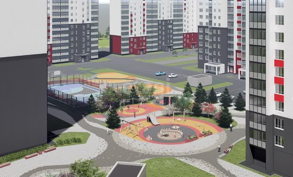 квартира г Кемерово р-н Заводский 55-й микрорайон ул Космическая 4вк/2 ЖК «Кузнецкий» фото 3