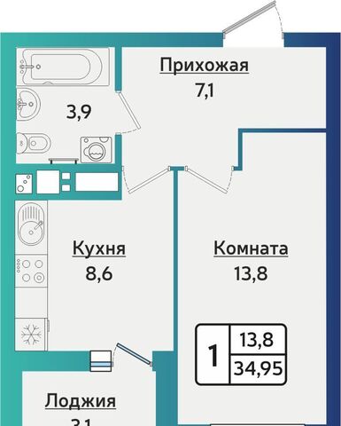 квартира р-н Индустриальный Культбаза ул 40 лет Победы 119 фото