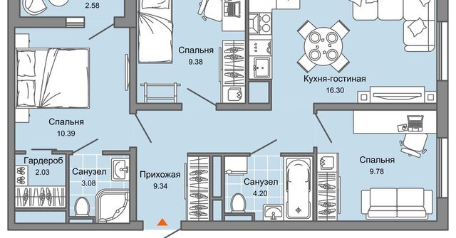 г Ульяновск р-н Заволжский Новый Город ЖК «Светлые кварталы» 2 Город фото