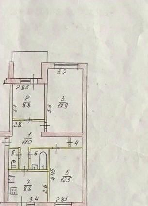 квартира г Симферополь р-н Центральный Фонтаны ул Ешиль Ада 14 фото 13