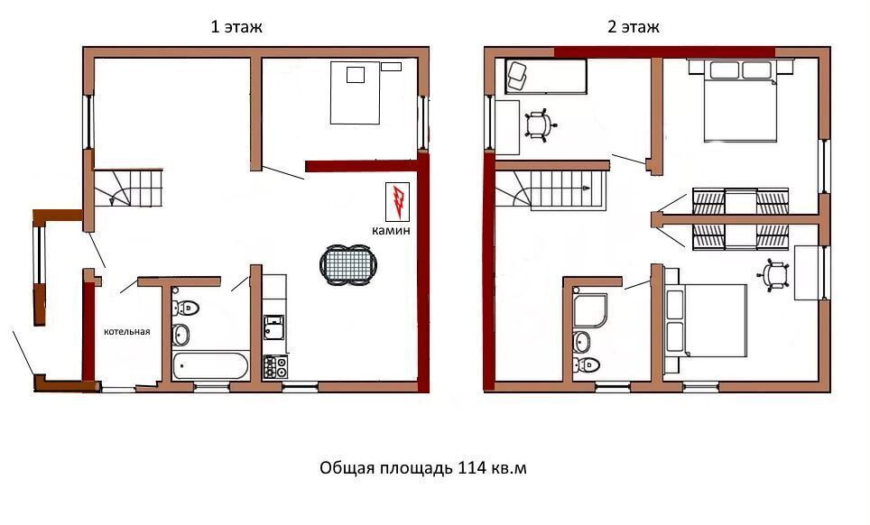 дом городской округ Раменский рп Ильинский ул Сосновая 20 км, Кратово, Быковское шоссе фото 21